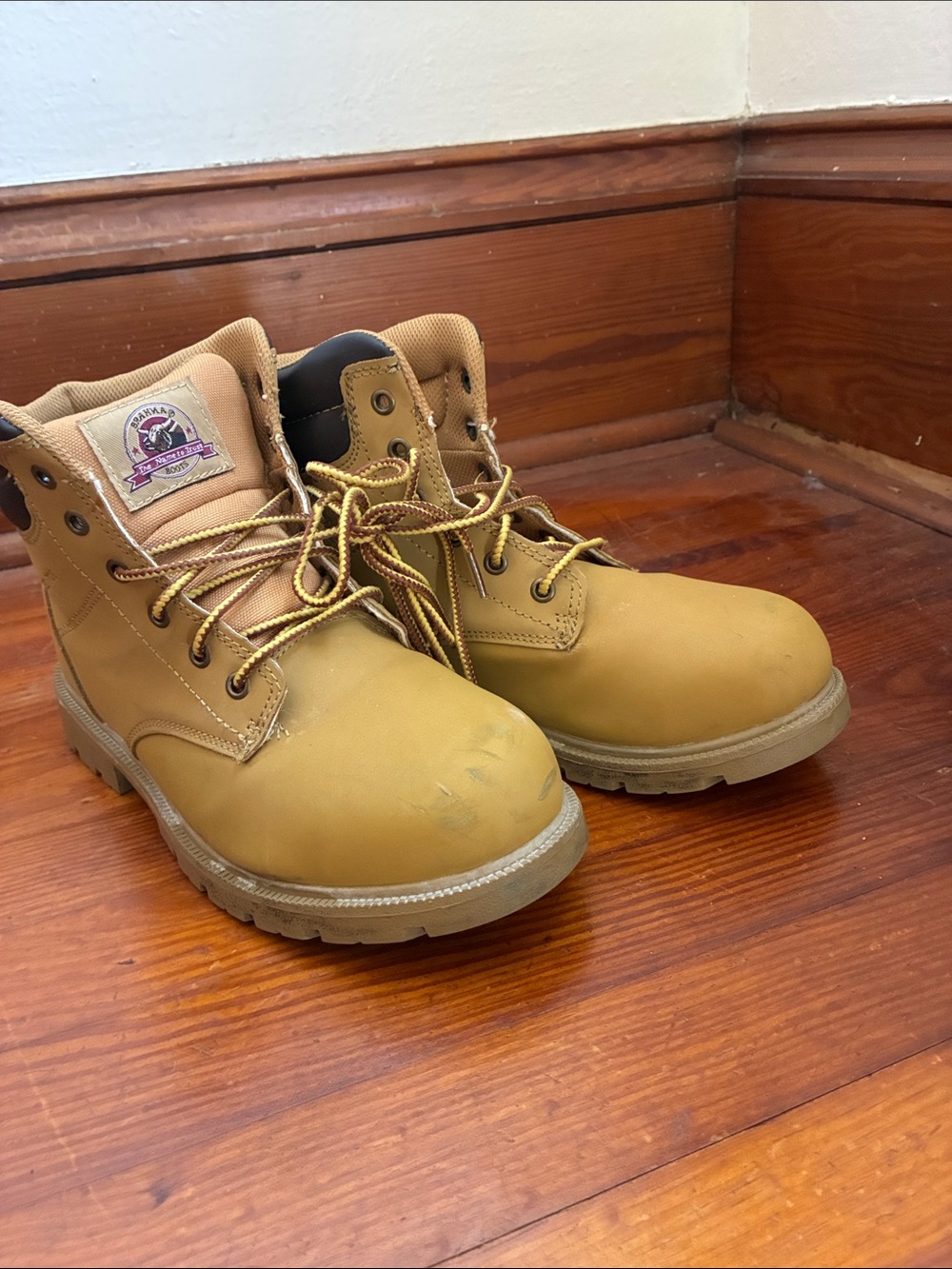 Women Brahma Work Boots, Steel Toe
